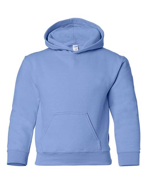 Gildan 557, 18500b Youth Heavy Blend Hooded Sweatshirt, Carolina Blue