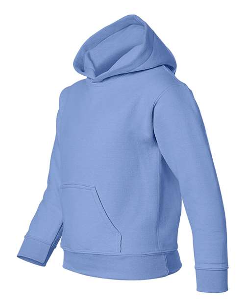 Gildan 557, 18500b Youth Heavy Blend Hooded Sweatshirt, Carolina Blue