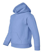 Gildan 557, 18500b Youth Heavy Blend Hooded Sweatshirt, Carolina Blue