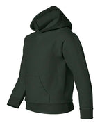 Gildan 557, 18500b Youth Heavy Blend Hooded Sweatshirt, Forest