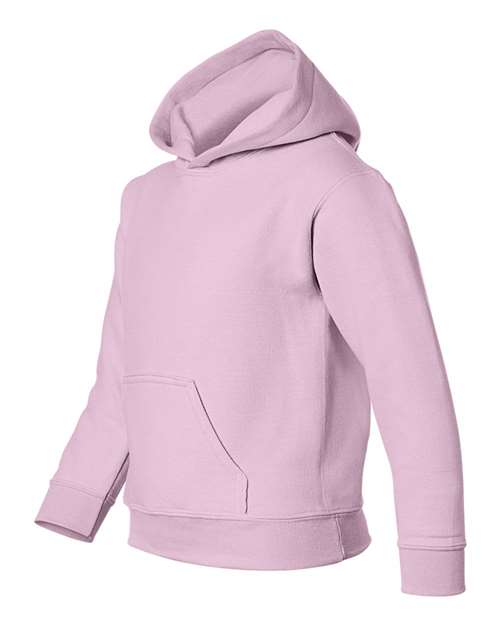 Gildan 18500B, Youth Heavy Blend Hooded Sweatshirt, Light Pink