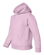 Gildan 18500B, Youth Heavy Blend Hooded Sweatshirt, Light Pink