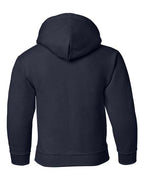 Gildan 557, 18500b Youth Heavy Blend Hooded Sweatshirt, Navy