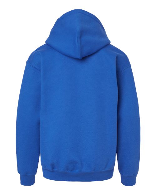 Gildan 18500B, Youth Heavy Blend Hooded Sweatshirt, Royal