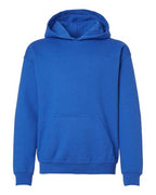 Gildan 557, 18500b Youth Heavy Blend Hooded Sweatshirt, Royal