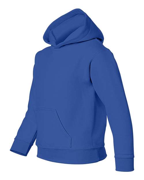 Gildan 557, 18500b Youth Heavy Blend Hooded Sweatshirt, Royal