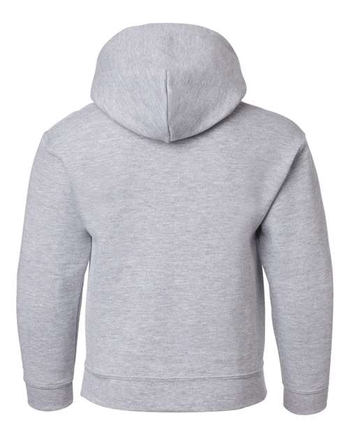 Gildan 557, 18500b Youth Heavy Blend Hooded Sweatshirt, Sport Grey