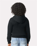 Gildan 562, 18600b Youth Heavy Blend Full-zip Hooded Sweatshirt, Black
