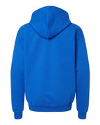 Gildan 18600B, Youth Heavy Blend Full-zip Hooded Sweatshirt, Royal