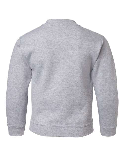Gildan 571, 18000b Youth Heavy Blend Crewneck Sweatshirt, Sport Grey