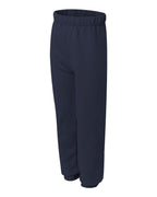 JERZEES 973BR, 575 Youth Nublend Sweatpants, J. Navy