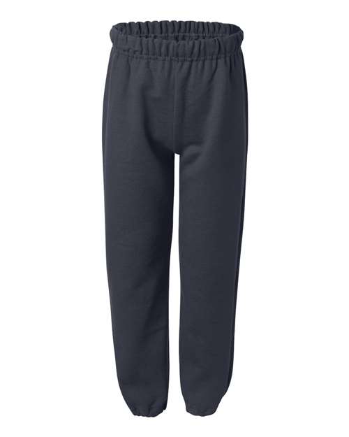 Gildan 576, 18200b Youth Heavy Blend Sweatpants, Navy
