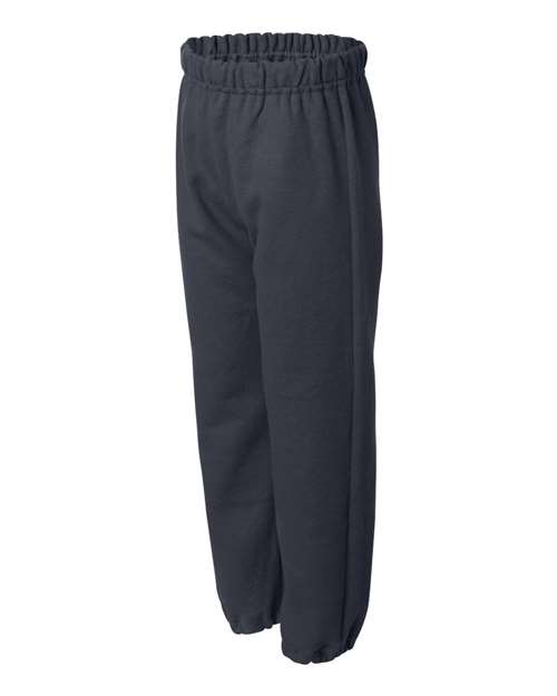 Gildan 576, 18200b Youth Heavy Blend Sweatpants, Navy