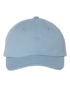 Valucap VC300Y, Youth Small Fit Bio-washed Dad Hat, Baby Blue