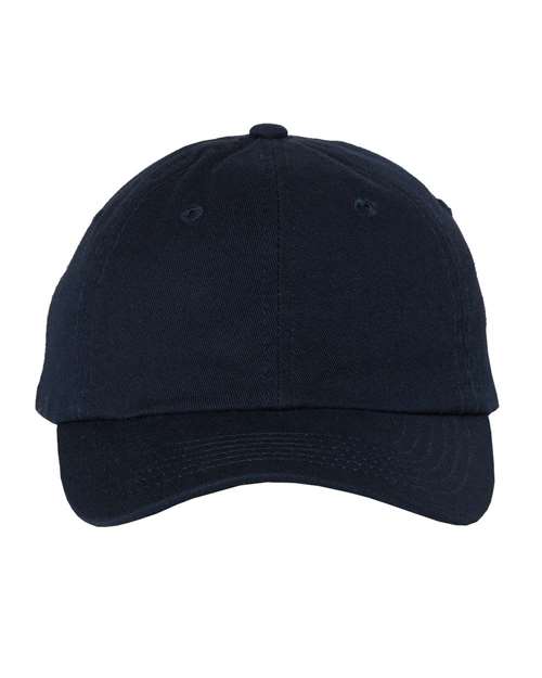 Valucap VC300Y, Youth Small Fit Bio-washed Dad Hat, Navy