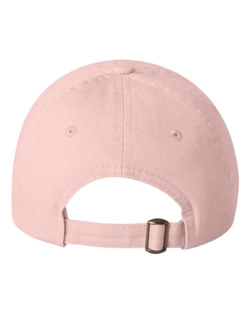 Valucap VC300Y, Youth Small Fit Bio-washed Dad Hat, Pink