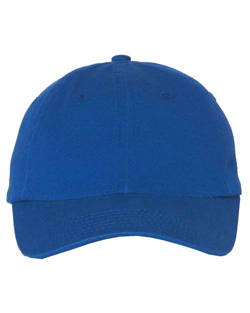 Valucap VC300Y, Youth Small Fit Bio-washed Dad Hat, Royal