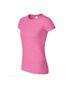 Gildan 809, 64000l Women's Softstyle T-shirt, Azalea