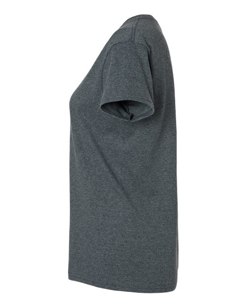 Gildan 2000L, Women's Ultra Cotton T-shirt, Dark Heather