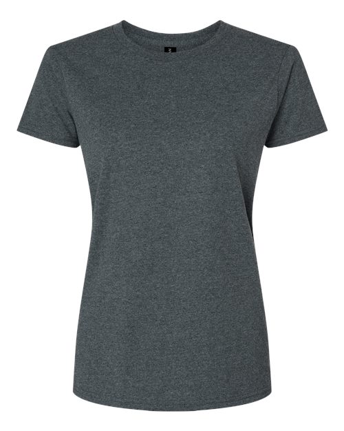 Gildan 817, 2000l Women's Ultra Cotton T-shirt, Dark Heather