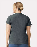 Gildan 817, 2000l Women's Ultra Cotton T-shirt, Dark Heather