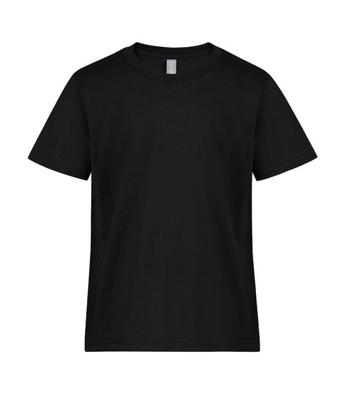 ATC 24EVER 24EVERY, Ring Spun Cotton Youth Tee, Black