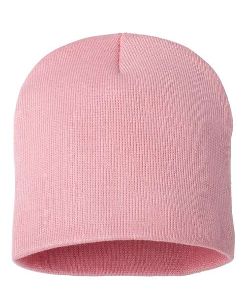 Sportsman SP08, 8" Beanie, Pink