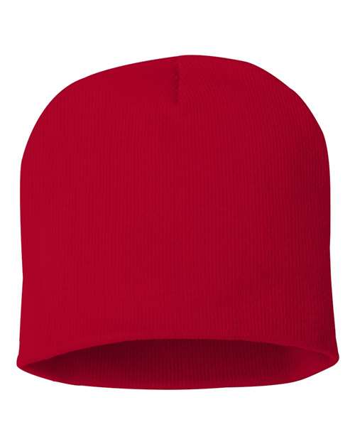 Sportsman SP08, 8" Beanie, Red