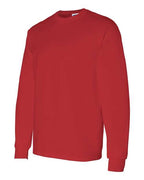 Gildan 5400, Unisex Heavy Cotton Long Sleeve T-shirt, Red