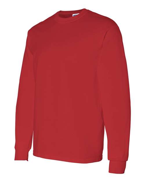 Gildan 5400, Unisex Heavy Cotton Long Sleeve T-shirt, Red