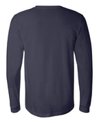 BELLA + CANVAS 3501, T-Shirts - Long Sleeve, Navy