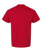 Gildan 8000, Unisex Dryblend T-shirt, Red