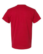 Gildan 8300, Unisex Dryblend Pocket T-shirt, Red