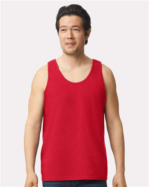 Gildan 2200, Unisex Ultra Cotton Tank Top, Red