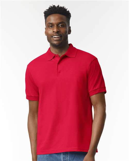 Gildan 223, 8800 Unisex Dryblend Polo, Red