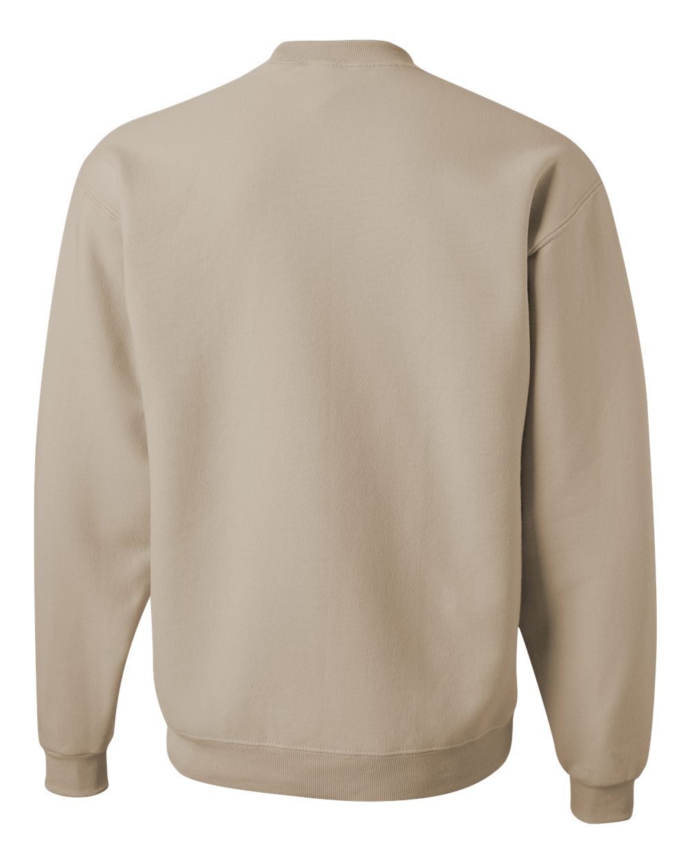 JERZEES 562MR, 371 Unisex Nublend Crewneck Sweatshirt, Sandstone