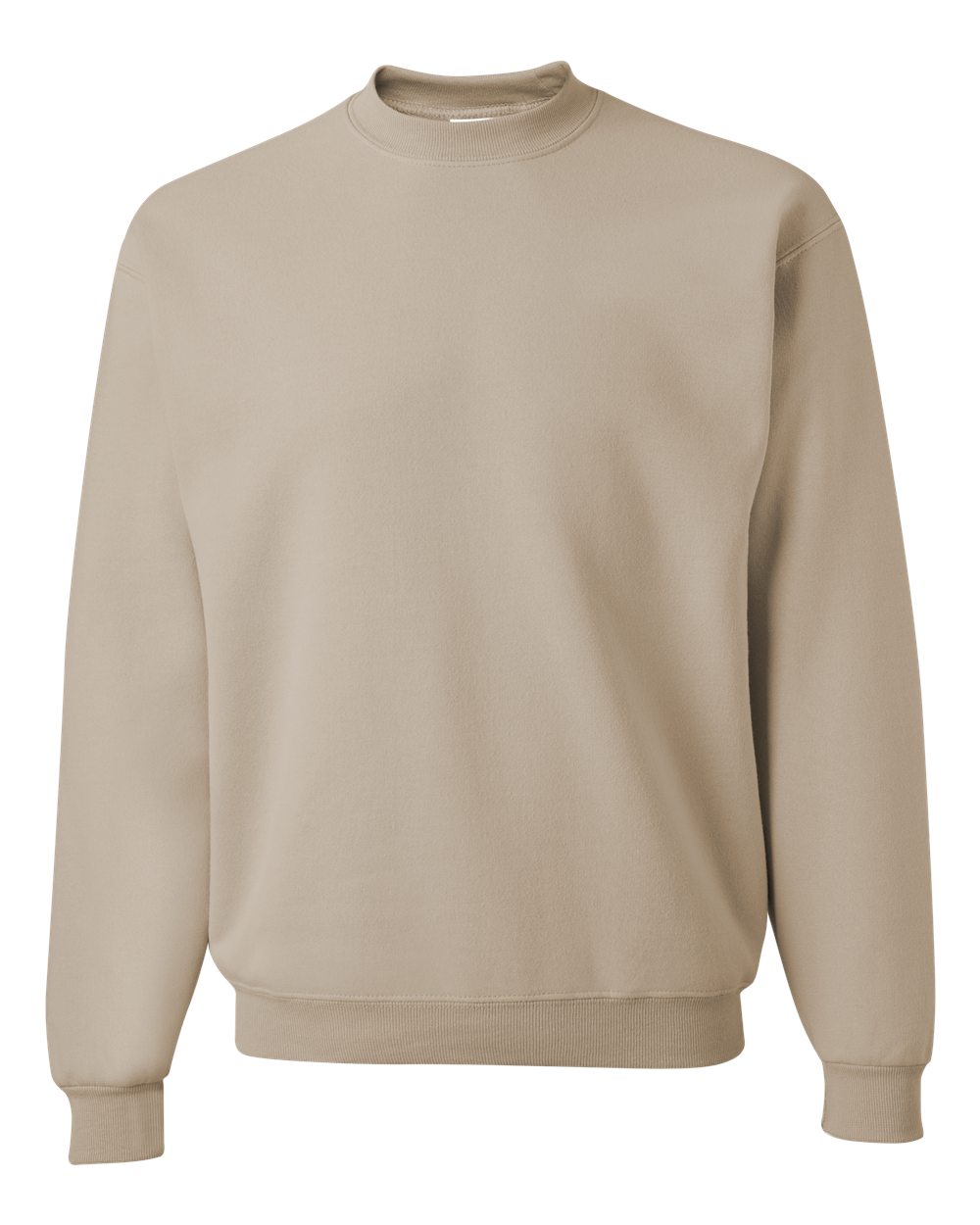 JERZEES 562MR, 371 Unisex Nublend Crewneck Sweatshirt, Sandstone