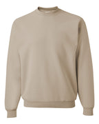 JERZEES 562MR, 371 Unisex Nublend Crewneck Sweatshirt, Sandstone