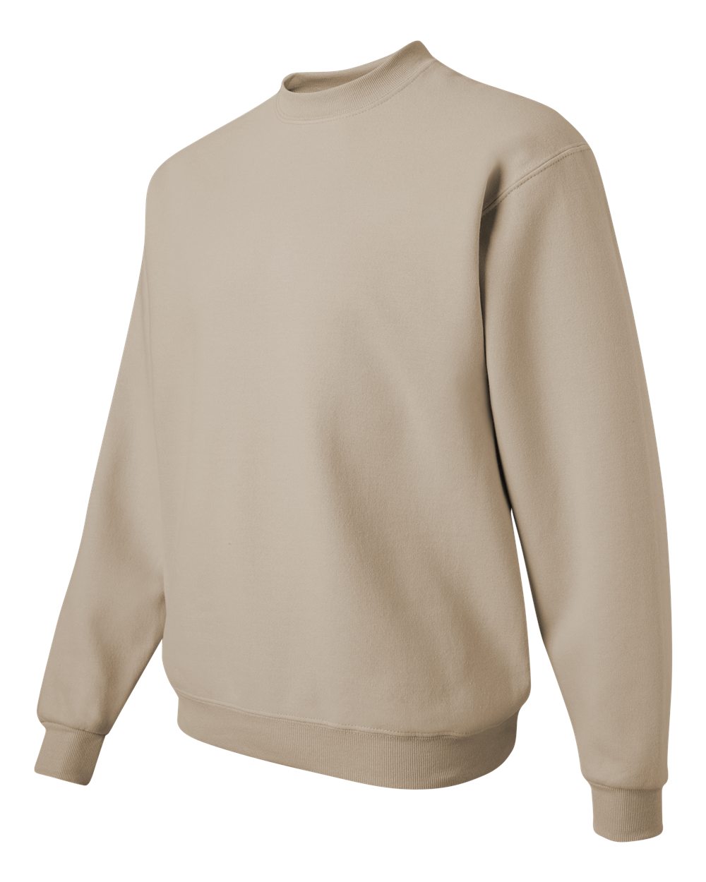 JERZEES 562MR, 371 Unisex Nublend Crewneck Sweatshirt, Sandstone