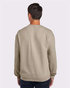 JERZEES 562MR, 371 Unisex Nublend Crewneck Sweatshirt, Sandstone