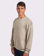 JERZEES 562MR, 371 Unisex Nublend Crewneck Sweatshirt, Sandstone