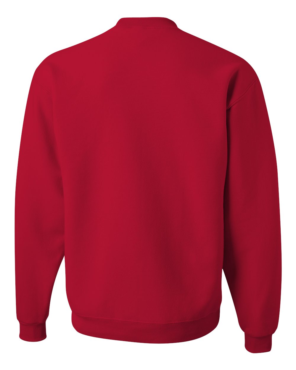 JERZEES 562MR, 371 Unisex Nublend Crewneck Sweatshirt, True Red