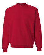 JERZEES 562MR, 371 Unisex Nublend Crewneck Sweatshirt, True Red