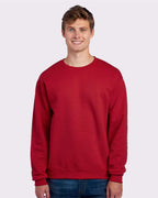 JERZEES 562MR, 371 Unisex Nublend Crewneck Sweatshirt, True Red