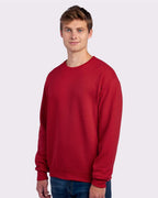JERZEES 562MR, 371 Unisex Nublend Crewneck Sweatshirt, True Red
