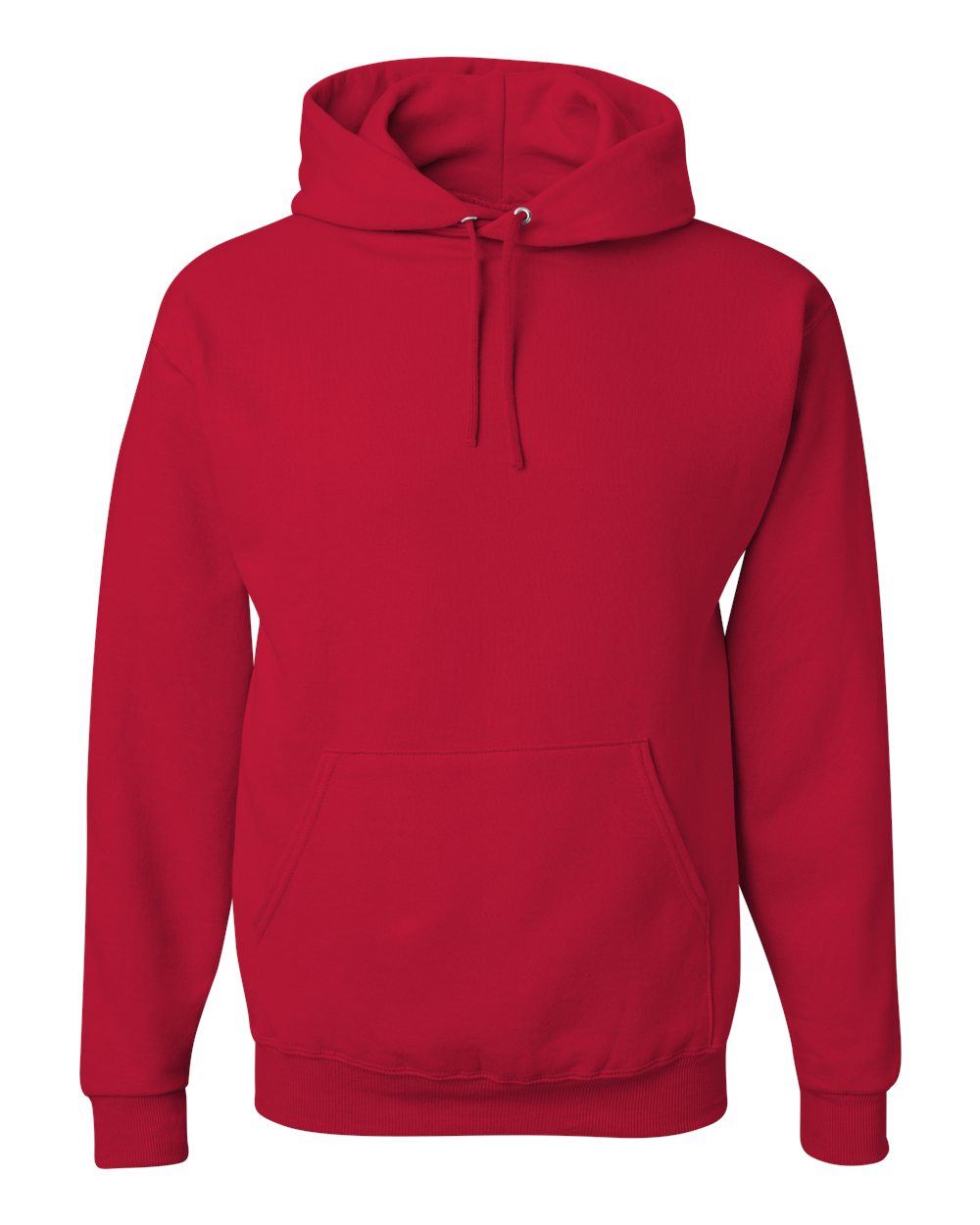 JERZEES 996MR, 393 Unisex Nublend Hooded Sweatshirt, True Red
