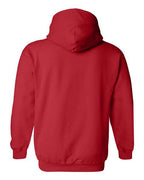 Gildan 18500, Unisex Heavy Blend Hooded Sweatshirt, Red
