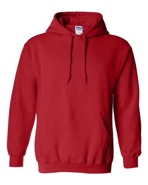 Gildan 18500, Unisex Heavy Blend Hooded Sweatshirt, Red