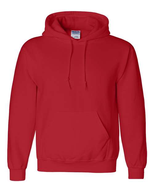 Gildan 423, 12500 Unisex Dryblend Hooded Sweatshirt, Red