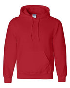 Gildan 423, 12500 Unisex Dryblend Hooded Sweatshirt, Red